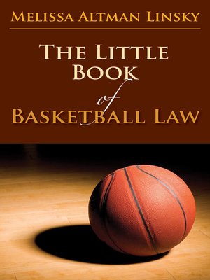 cover image of Little Book of Basketball Law